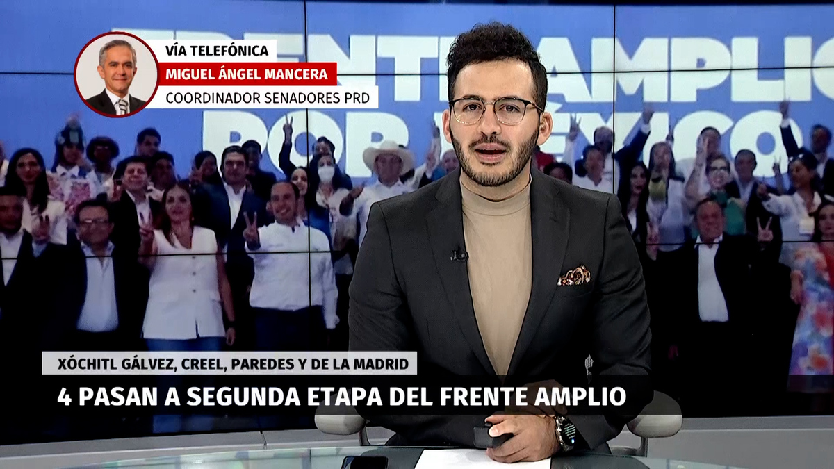 Proceso interno de Va Por México deja a solo 4 candidatos. Pedro Gamboa, 09 de agosto de 2023