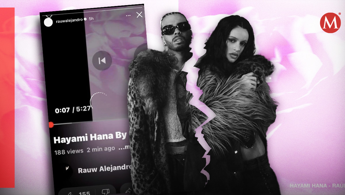Rauw Alejandro dedica su nueva canción a Rosalía tras su ruptura