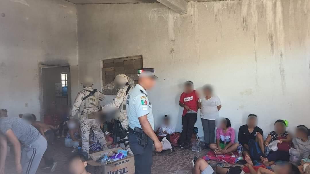 Rescate de Migrantes: Condiciones Precarias en Sonoyta.