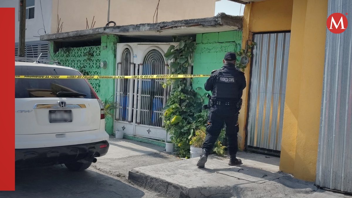 Domicilio de la colonia Fomerrey 112 donde el joven fue asesinado. Foto: Agustín Martínez