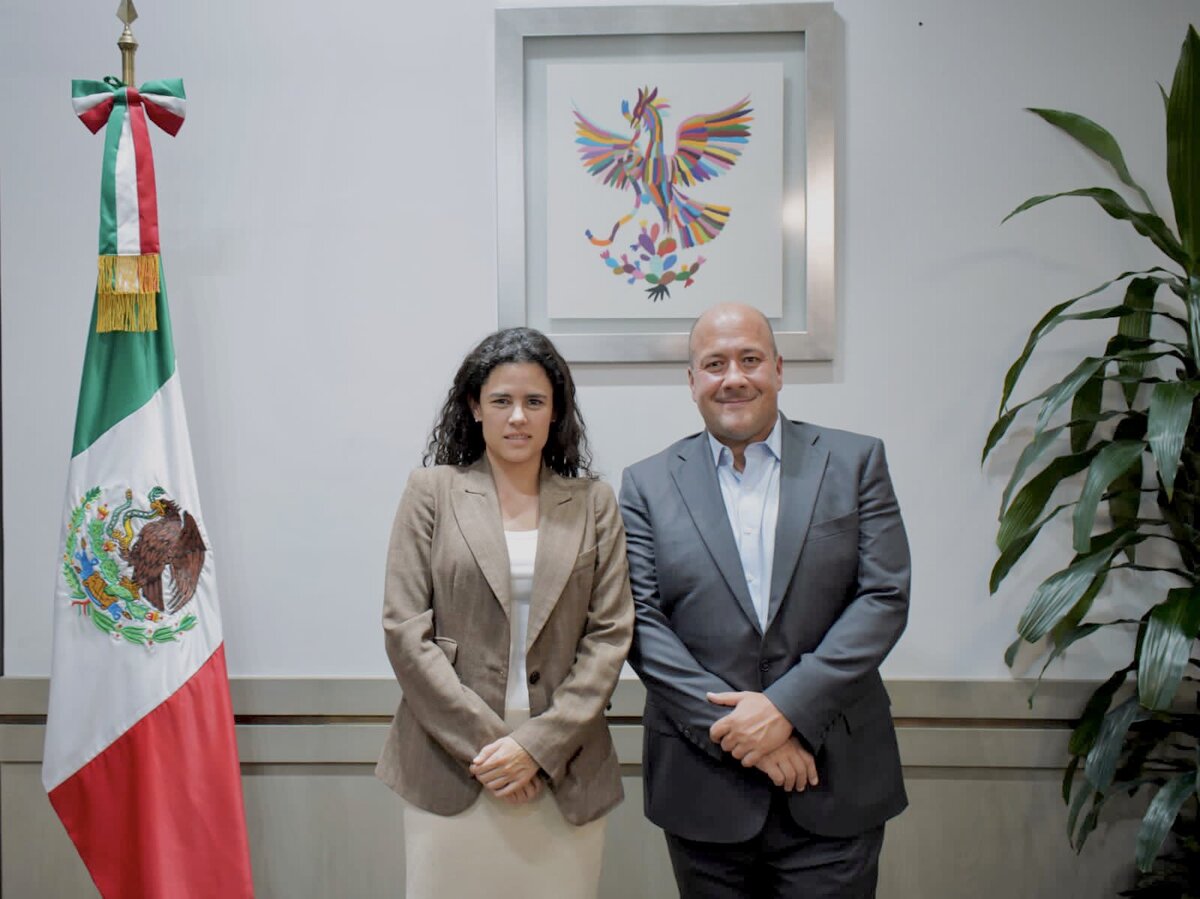 Enrique Alfaro se reúne con Luis María Alcalde en su visita a CdMx (Cortesía)