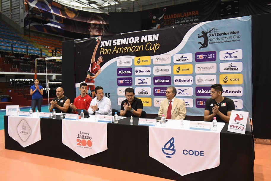 Guadalajara recibirá la Copa Panamericana Senior de Voleibol (Cortesía)