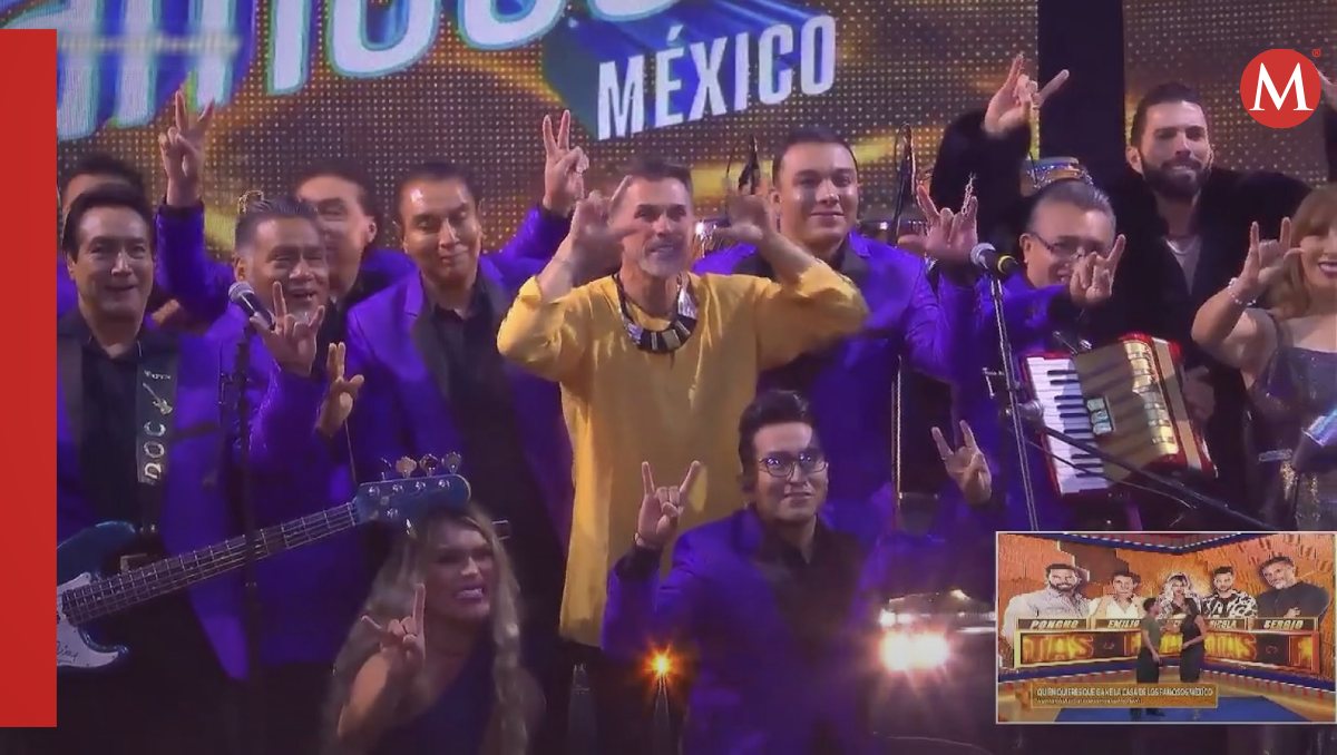 Los Ángeles Azules en La Casa de los Famosos
