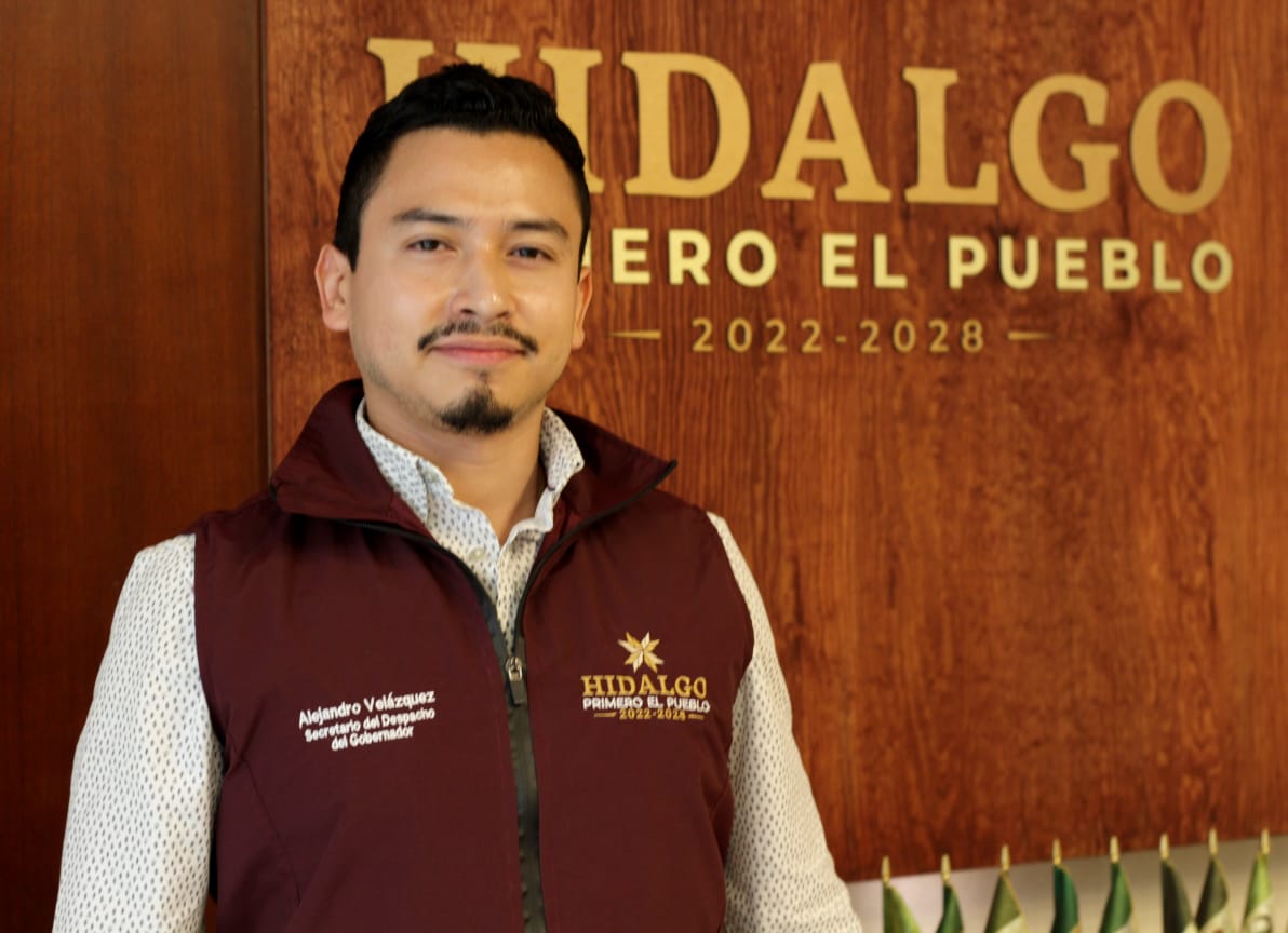 Alejandro Velázquez Mendoza, secretario del Despacho del Gobernador. (Aarón García)