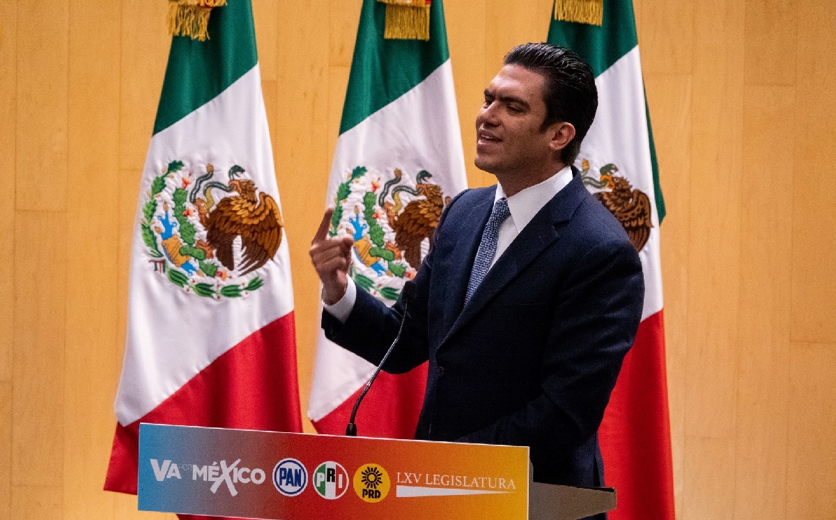 Jorge Romero durante su discurso en una Reunión Plenaria. | Cuartoscuro