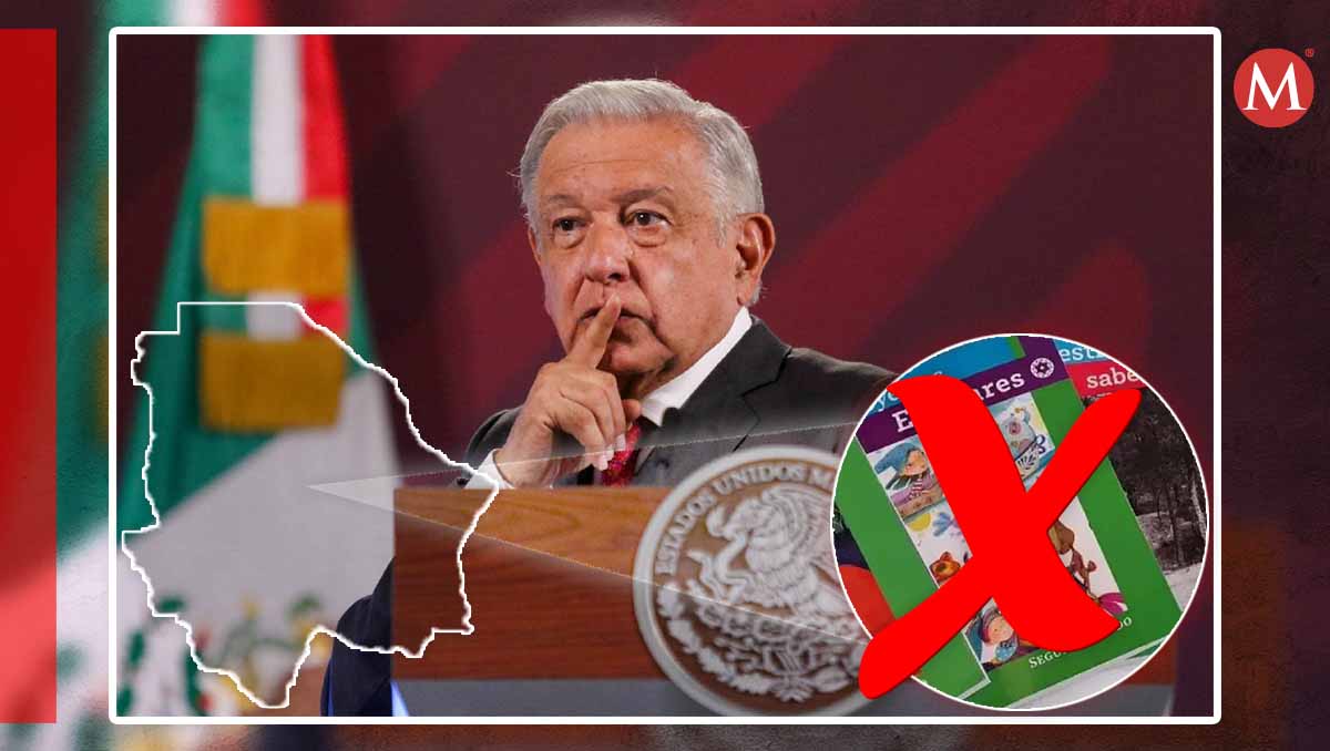 AMLO acepta frenar distribución de libros de texto en Chihuahua | Cuartoscuro/Especial
