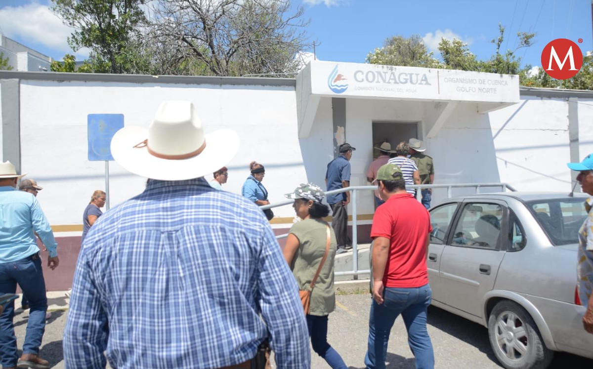 Denuncian obstrucción de río Guayalejo en Tamaulipas. Foto: Antonio Hernández