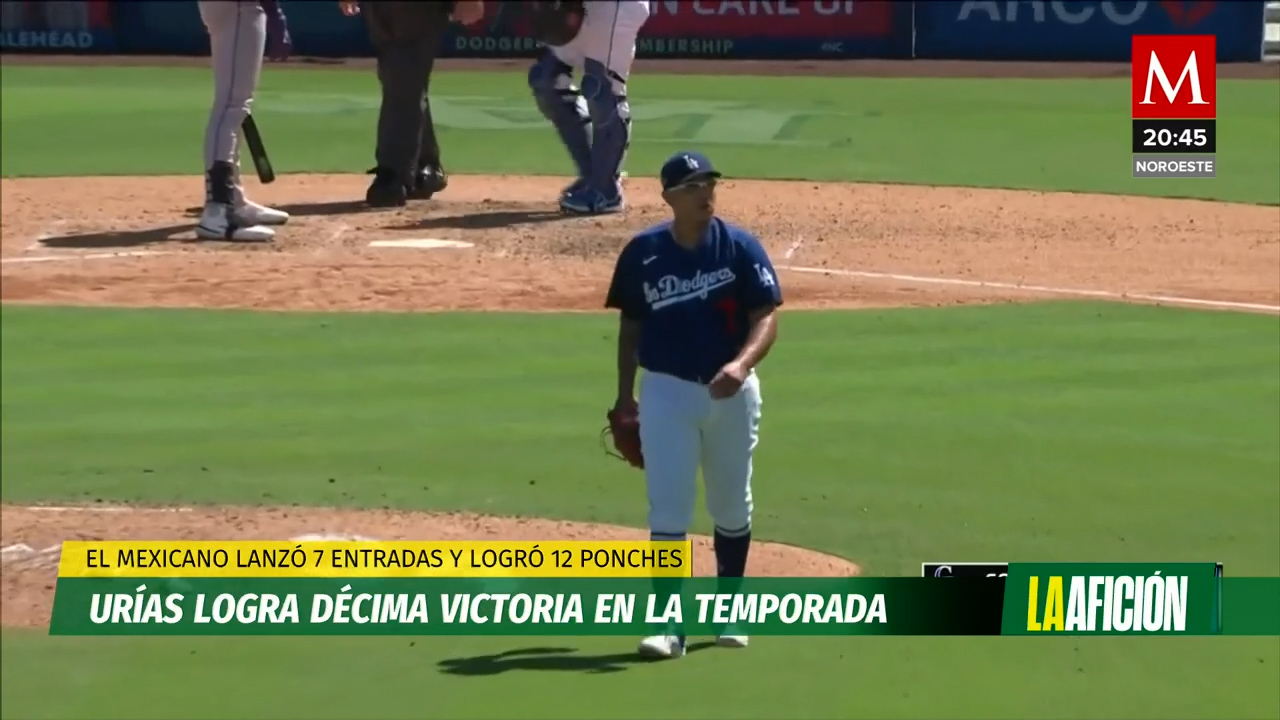 Julio Urías consigue séptimo triunfo en enfrentamiento Dodgers-Mets
