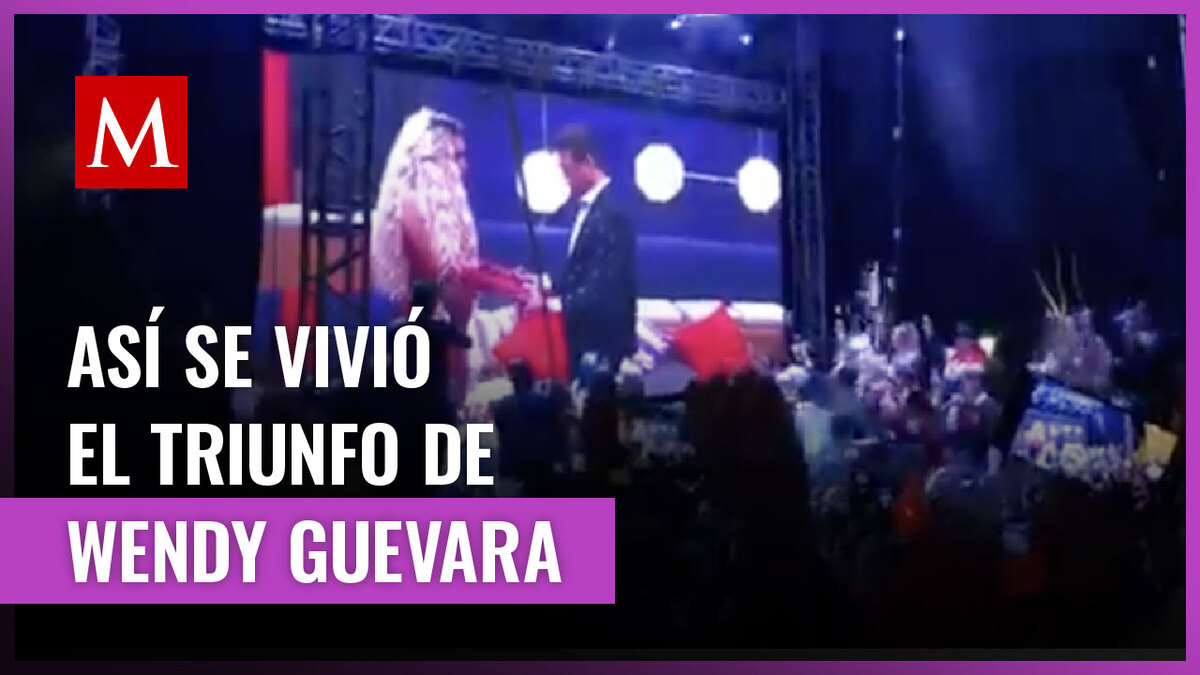 Multitudes salieron a las calles a festejar el triunfo de Wendy Guevara de La Casa de los Famosos
