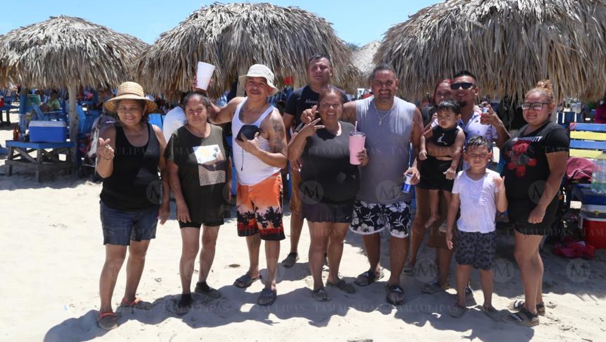 Turistas de Nuevo León visitan por primera vez Playa Miramar - Grupo ...