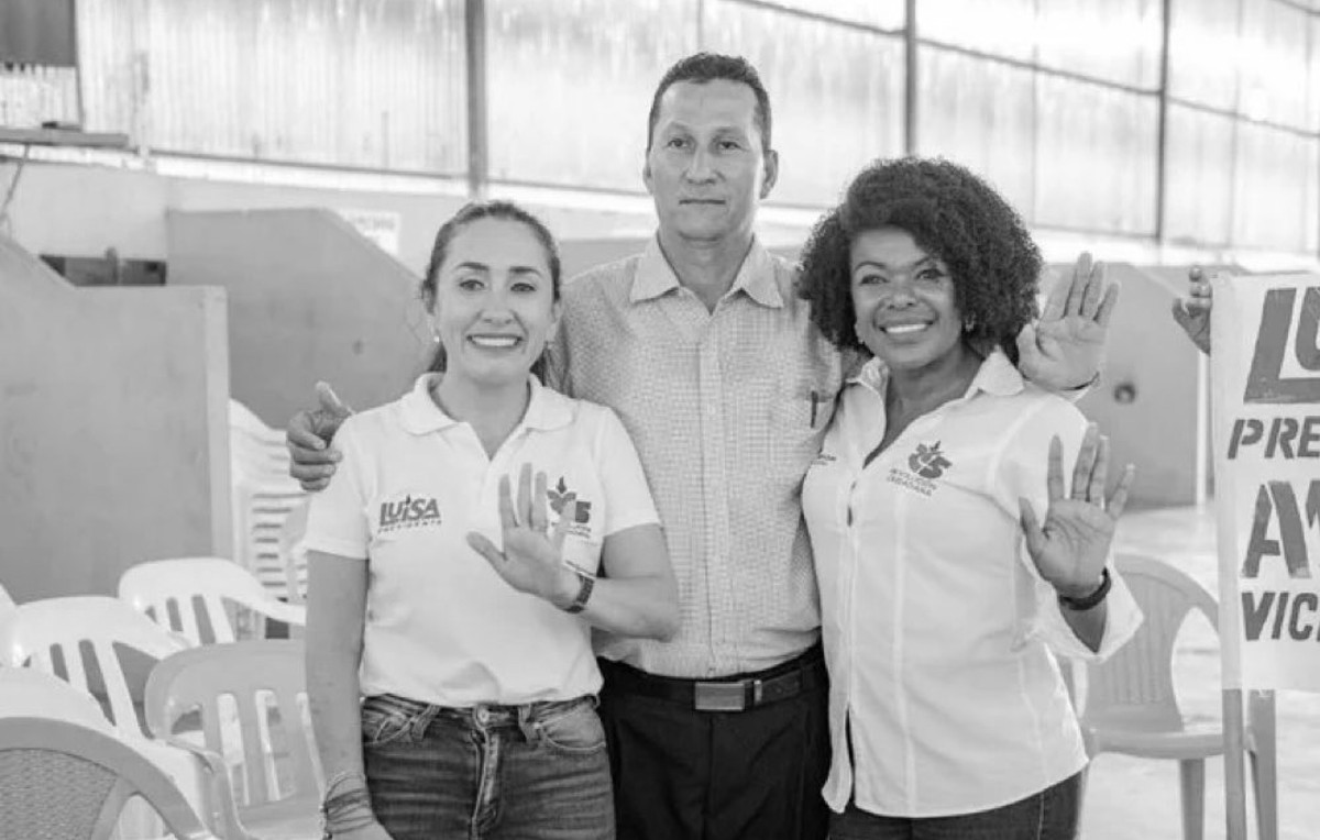 Pedro Briones, dirigente local del partido Revolución Ciudadana en Esmeraldas (Twitter)