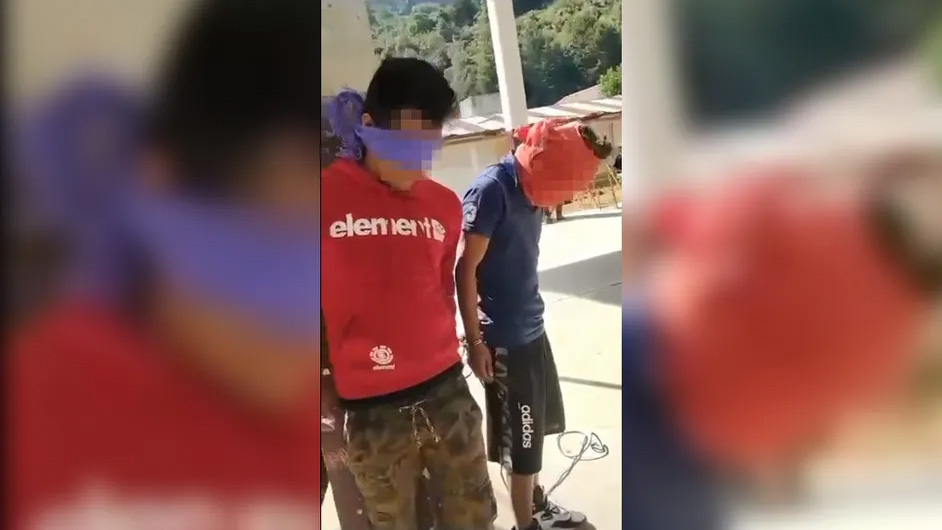 Pobladores de Mitontic retuvieron y amarraron a los hijos de presidenta municipal