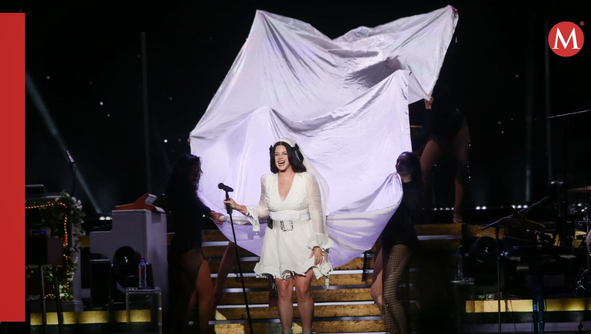 Lana del Rey en Foro Sol de CdMx (Araceli López).
