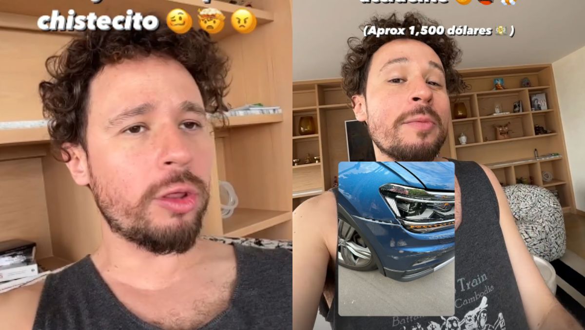 Luisito comunica se involucra en choque (Especial).