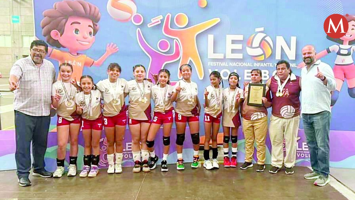Madero Doradas logran bicampeonato en Festival Nacional de voleibol