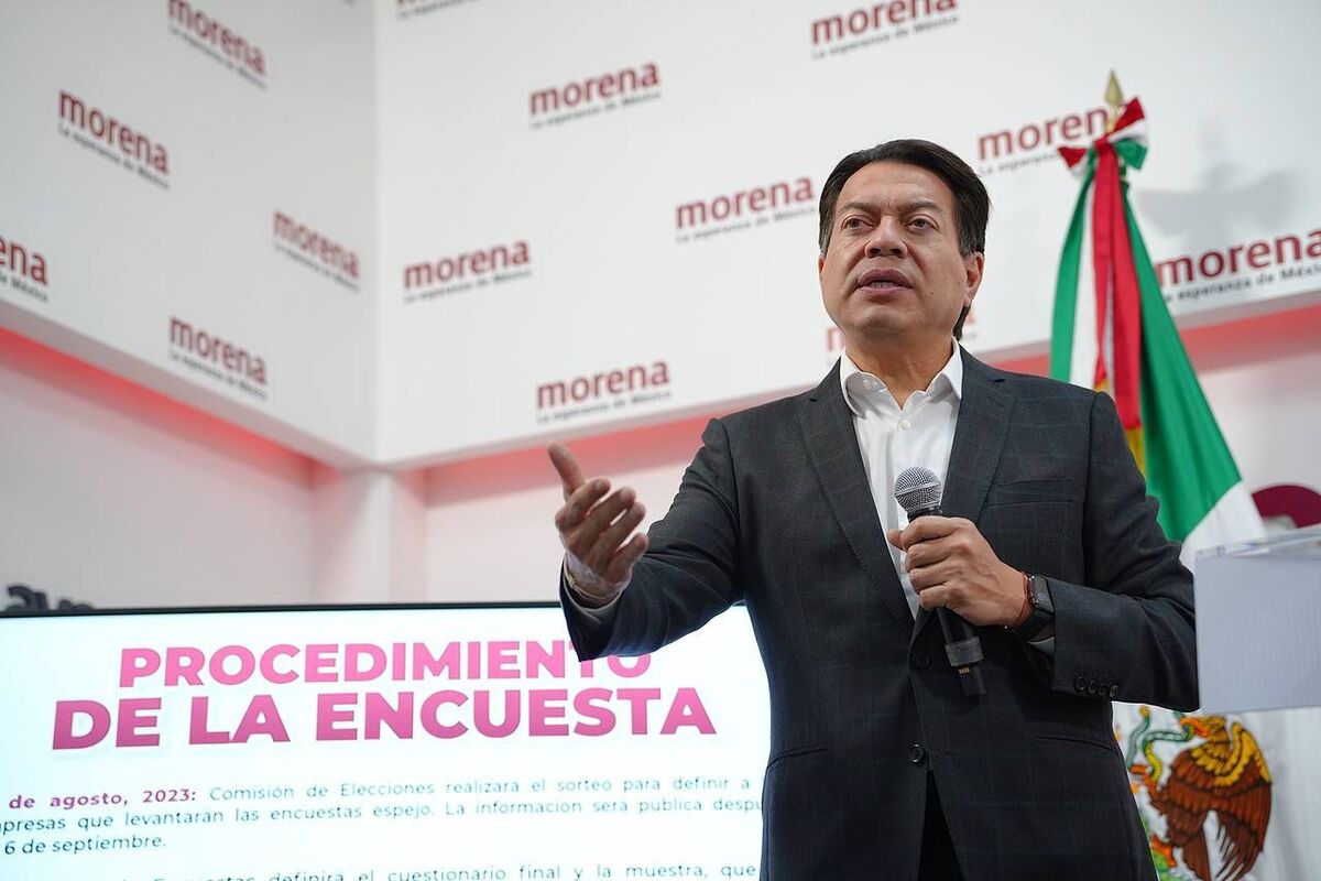 Mario Delgado, dirigente nacional de Morena. (Especial)