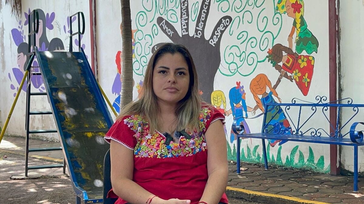 Natalia Torres, representante del grupo de Mujeres 8 de marzo. | Especial