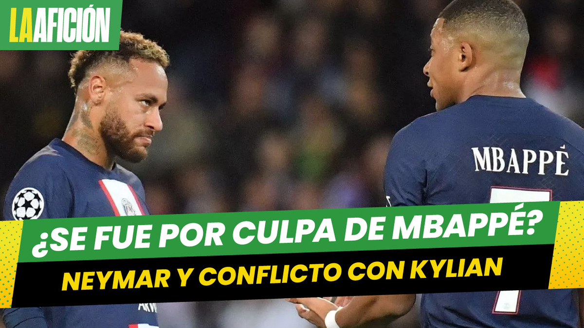 Neymar habría salido del PSG por petición de Kylian Mbappé