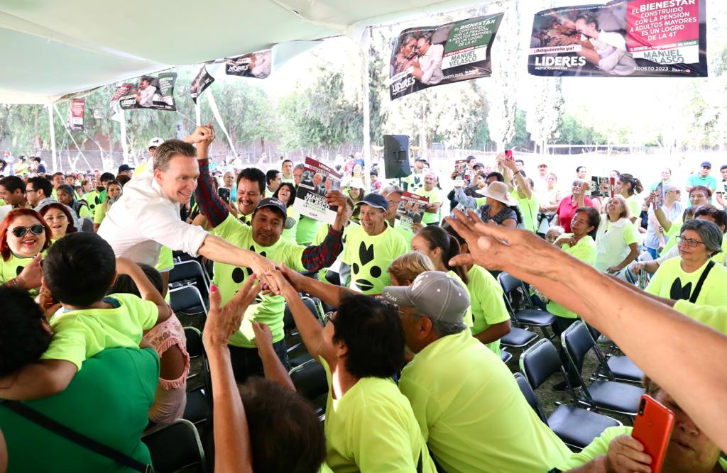 esta es la segunda visita de Manuel Velasco Coello al estado ( Foto: Especial).