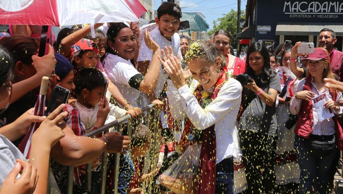 Claudia Sheinbaum en Zamora, Michoacán | Jorge Carballo