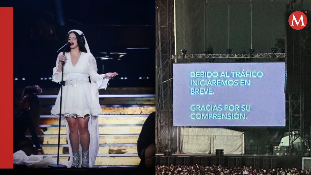 Concierto de Lana del Rey retrasado por tráfico | Twitter