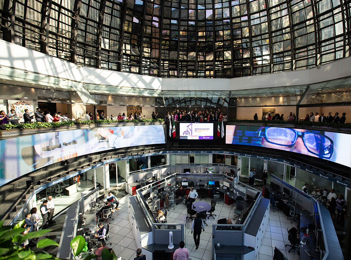 En medio de un contexto económico mundial variable, la Bolsa Mexicana de Valores logra ganancias hasta este miércoles. |  Foto Octavio Hoyos