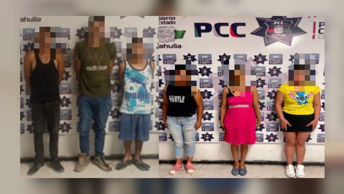 Detienen a 6 presuntos delincuentes por robo a casas y comercios en Torreón. | Especial