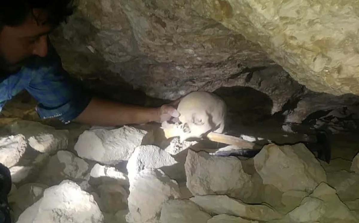 Los restos fueron hallados en una cueva. (Especial)