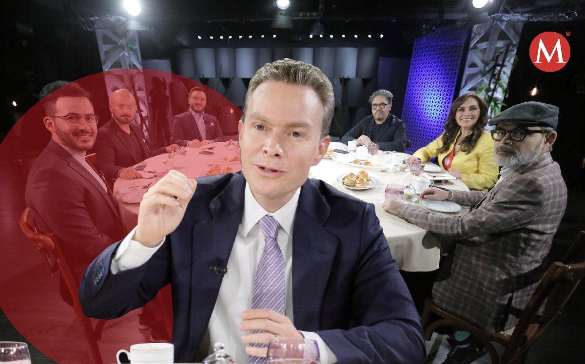 Manuel Velasco en Café Milenio. (Especial)