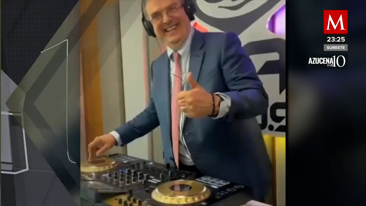 Marcelo Ebrard anuncia novedades y debuta como DJ en un día de sorpresas