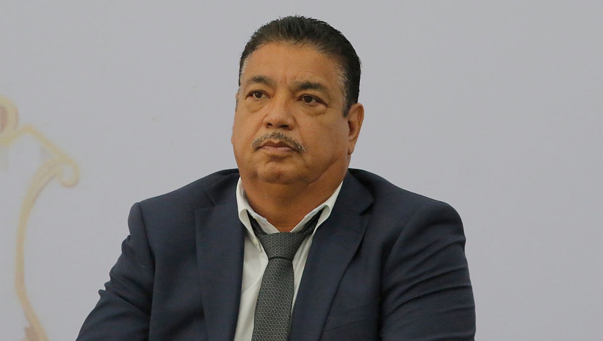 El secretario general de la SNTE, Arturo Díaz González. | Especial