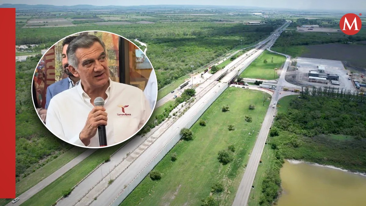Américo Villarreal supervisa 'Puente roto'. (Especial)