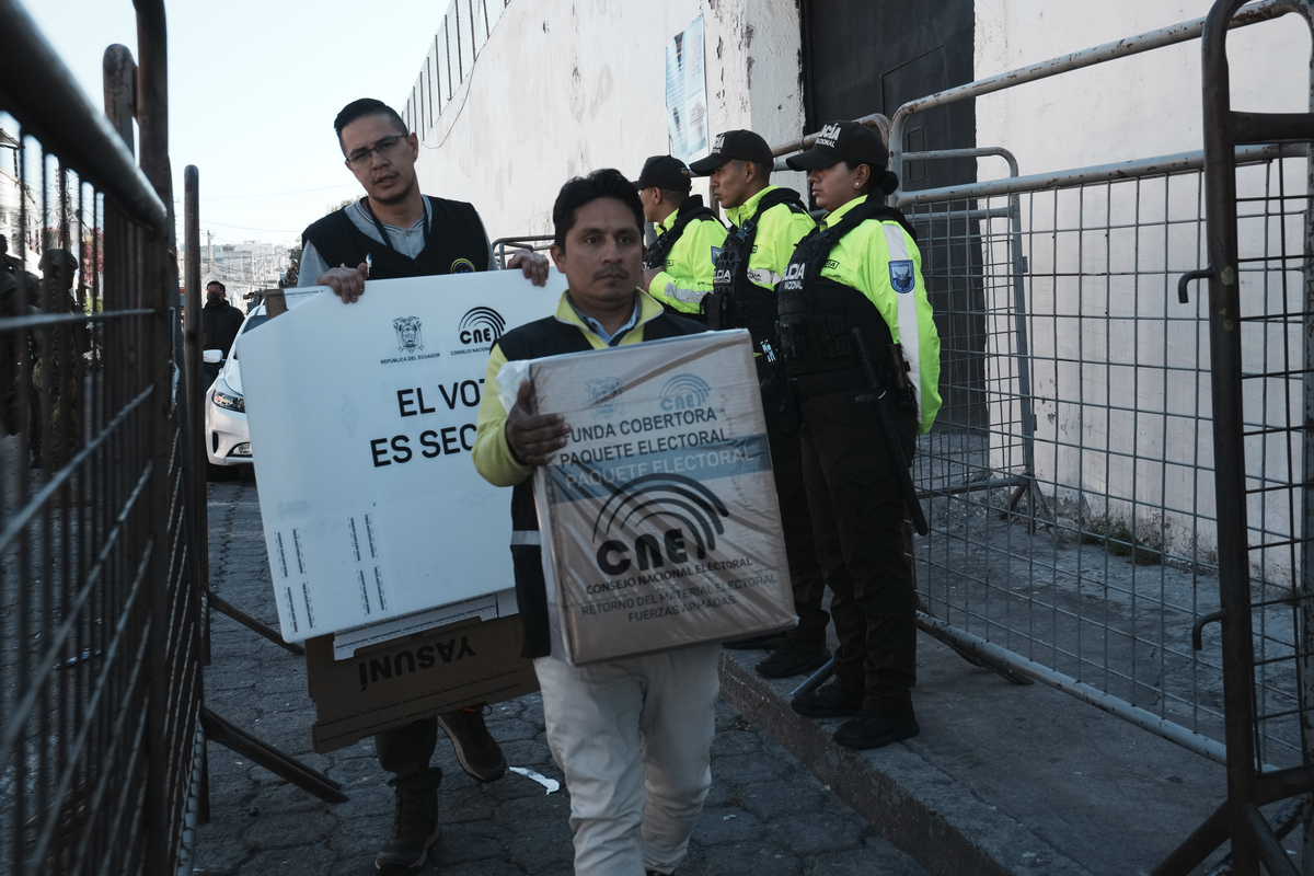 Elecciones de Ecuador 2023. (AP)