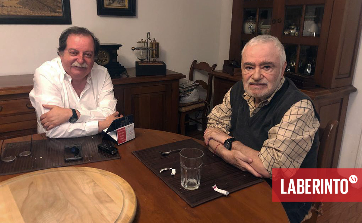 José Gordon e Ignacio Solares. (Foto: Myrna Ortega)