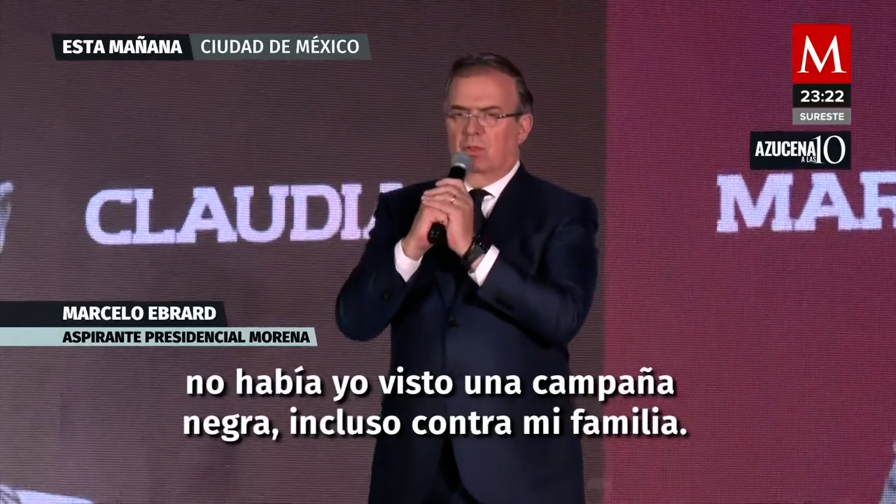 Marcelo Ebrard denuncia campaña sucia y acarreo masivo en elecciones