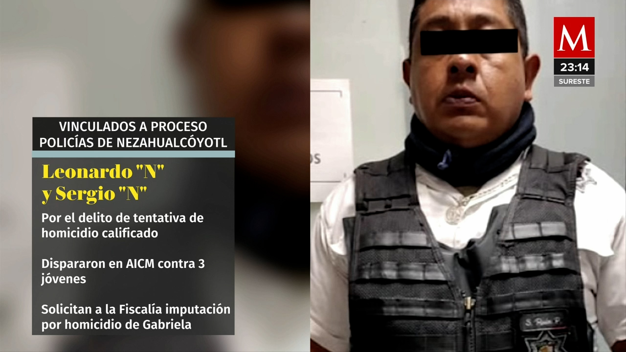 Policías de Nezahualcóyotl vinculados a proceso por tentativa de homicidio en el AICM