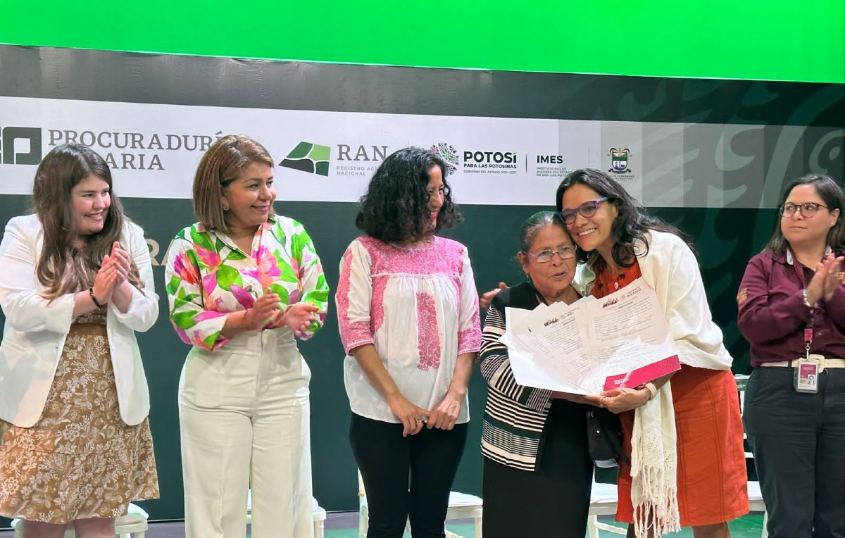 Resultados del programa "Mujeres por el acceso a la tierra" de Sedatu (Foto: Azucena Rangel)
