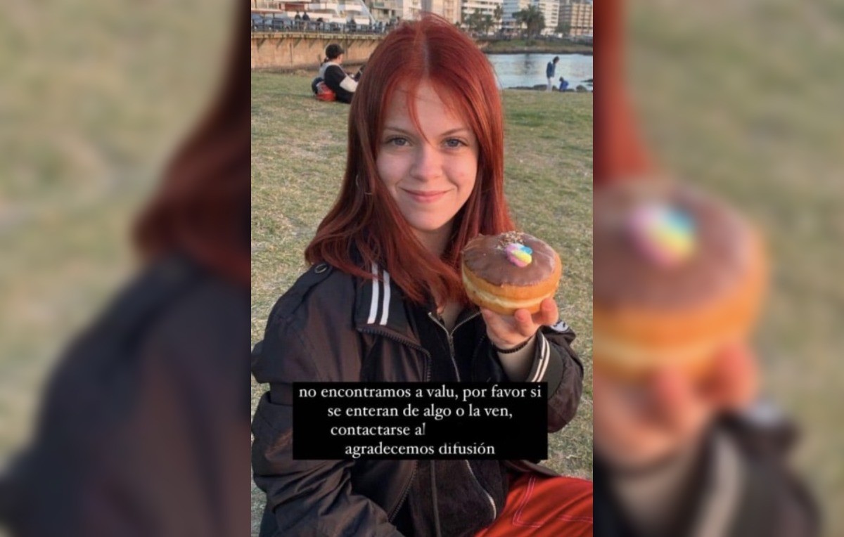 Valentina Cancela Sarmoria, victima de feminicidio en Uruguay (Twitter)