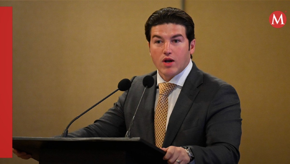 El gobernador de Nuevo León, Samuel García. Foto: Especial