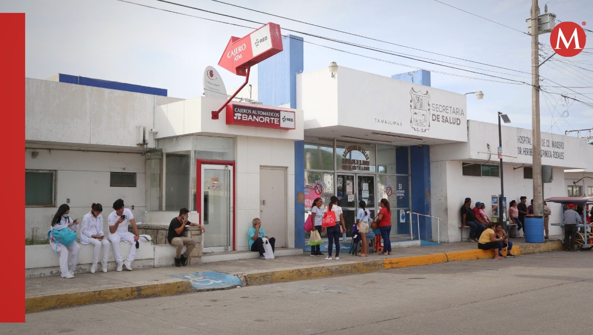 Hospital Civil de Ciudad Madero. (Yazmín Sánchez)