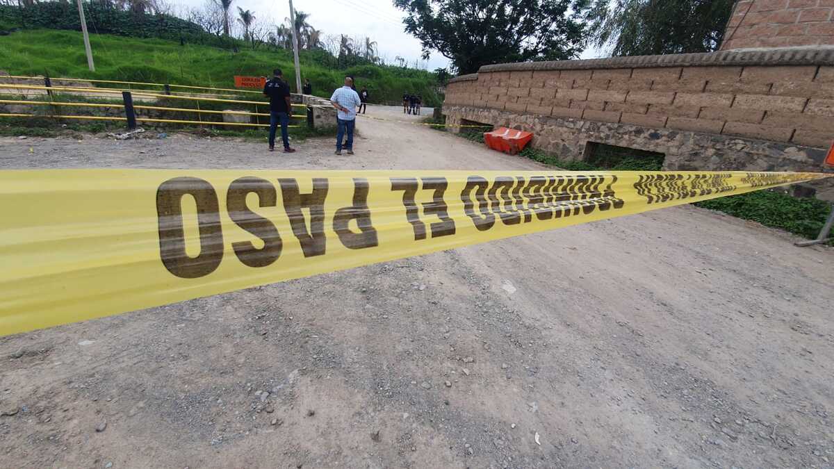 Localizan cuerpo embolsado al interior de vaso regulador en Zapopan (Juan Carlos Munguía)