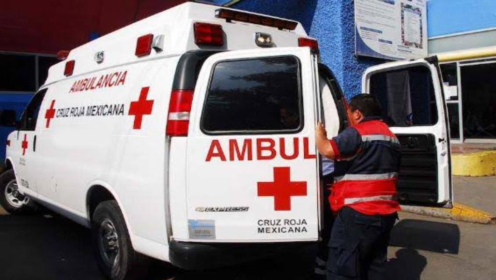 La mujer agredida recibió atención de la Cruz Roja.