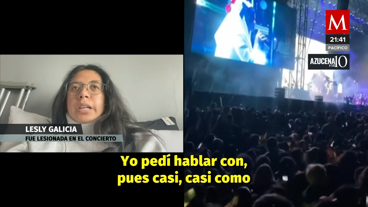 ¿Qué sucedió en el concierto de Lana del Rey? Hubo una caída en masa