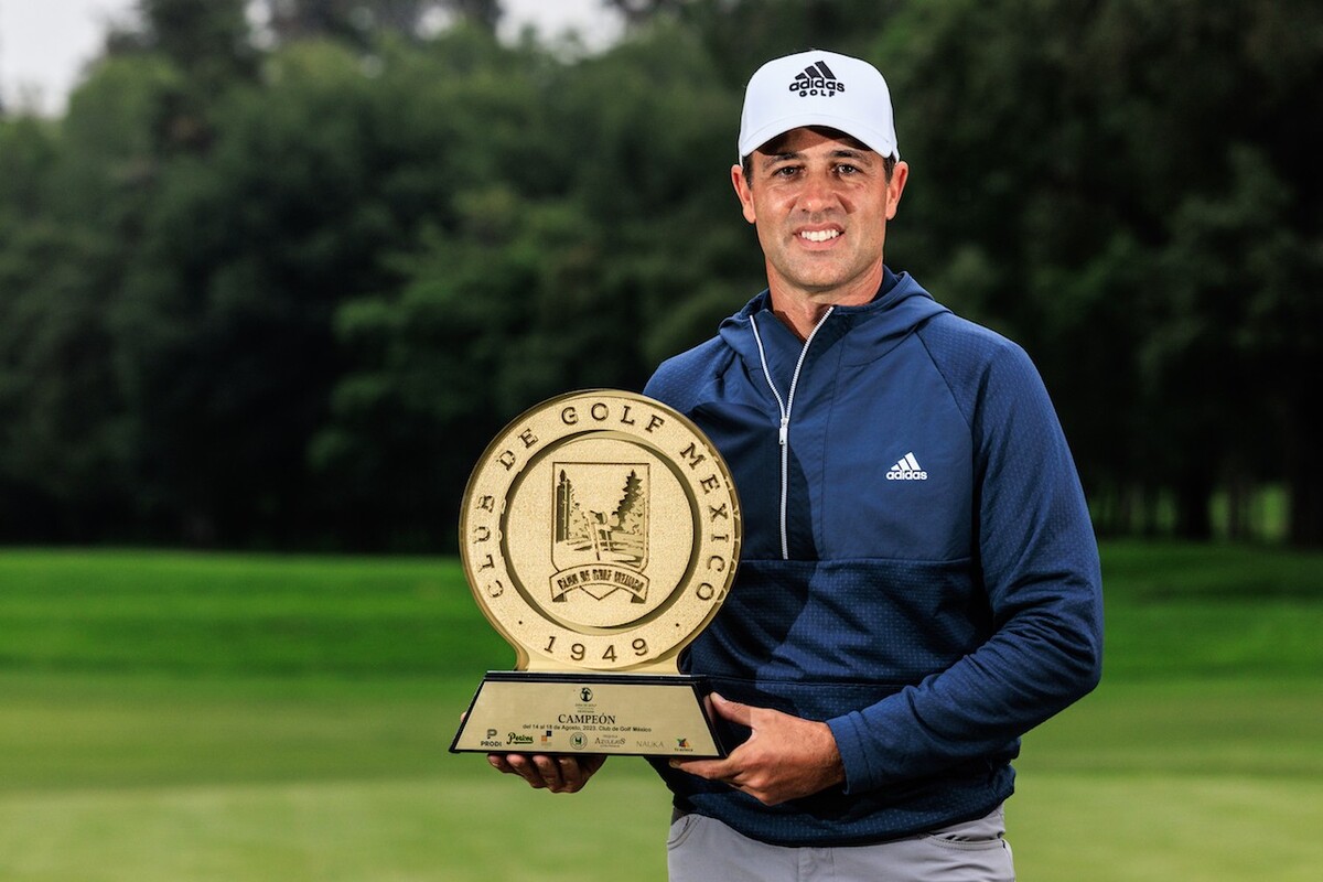 Alexandre Rocha es campeón del Club de Golf México Invitational (Cortesía)