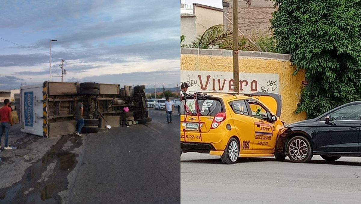 En ninguno de los percances se registraron personas heridas de gravedad.