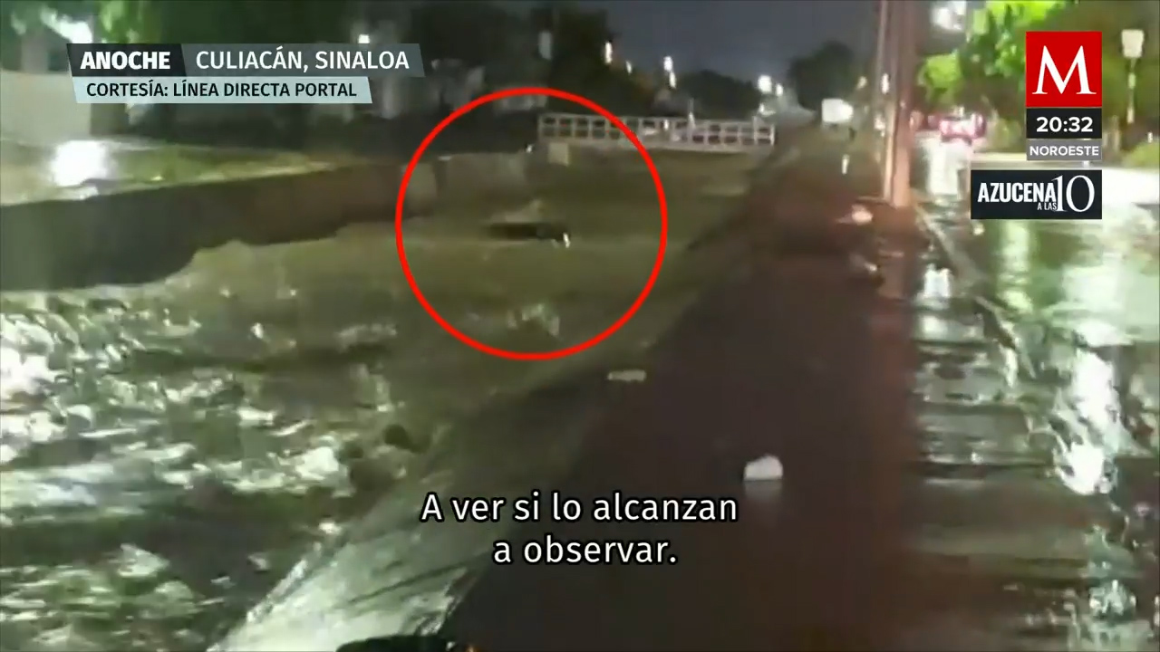 El huracán Hilary cobra la vida de una persona en Sinaloa