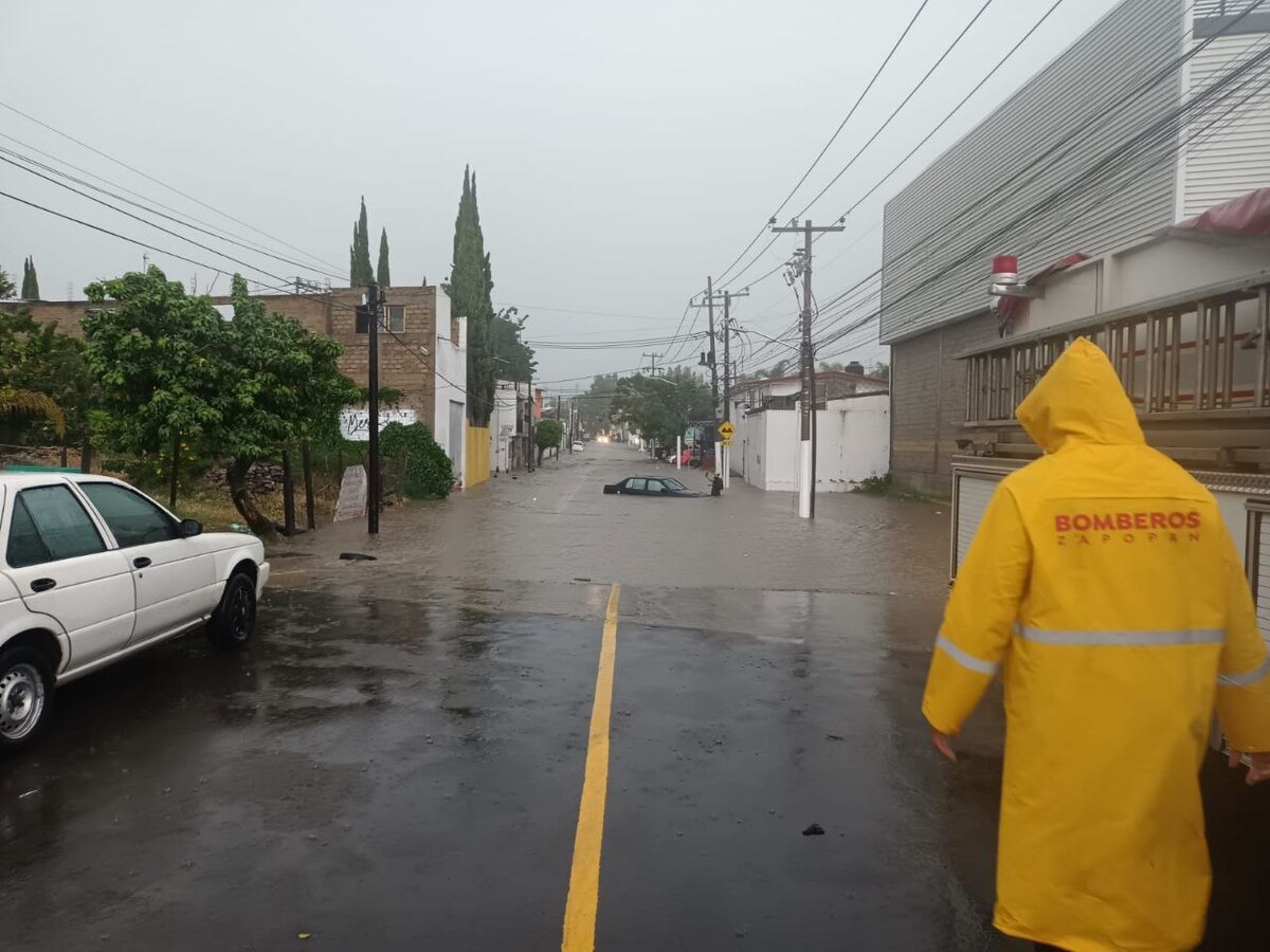 Afectaciones por lluvias en Zapopan. (Cortesía)
