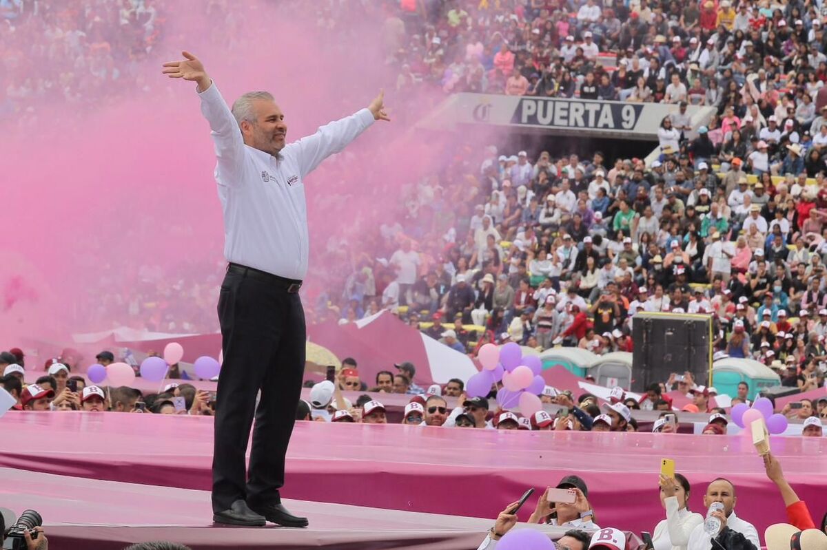 Bedolla convoca a construir desde Michoacán la Cuarta República. (Especial)