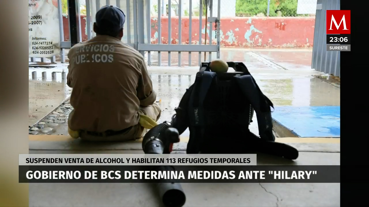 Los Cabos suspende temporalmente venta de bebidas alcohólicas por Huracán 'Hilary'