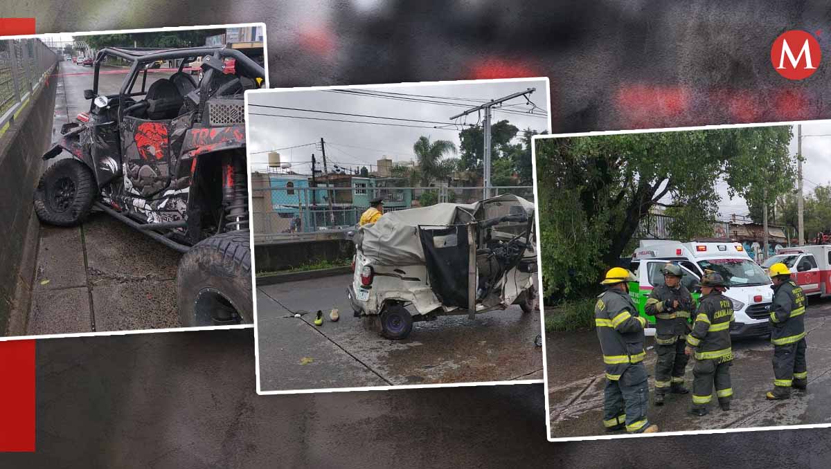 el choque ocurrió sobre avenida Colón en Guadalajara. (Especial)